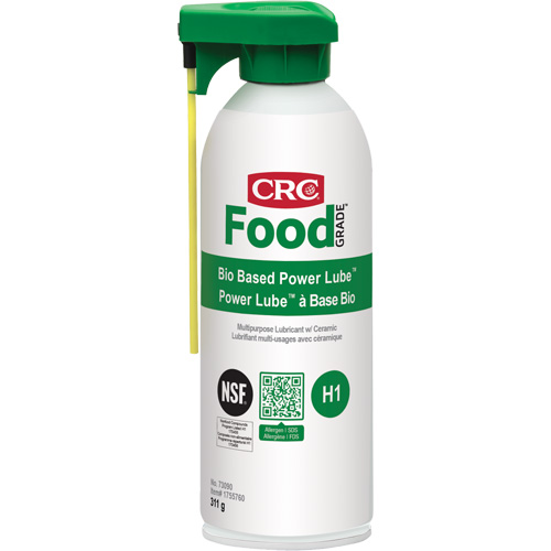 Lubrifiant polyvalent Power Lube biosourc&eacute; FoodGrade avec c&eacute;ramique, Canette a&eacute;rosol Distribution Élite MP