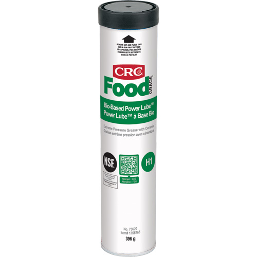 Graisse &agrave; pression extr&ecirc;me Power Lube biosourc&eacute; FoodGrade avec c&eacute;ramique, Cartouche Distribution Élite MP