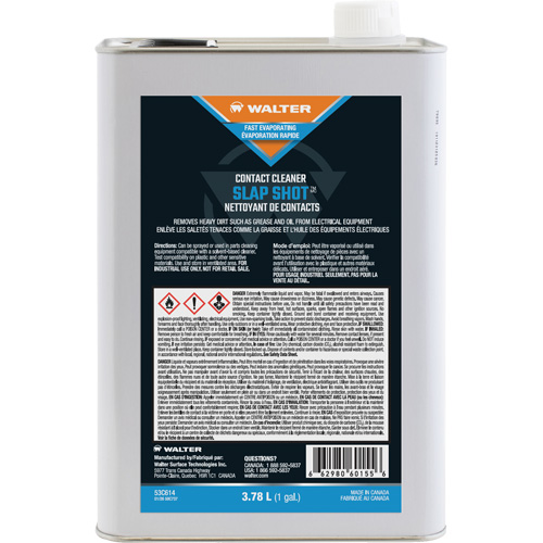 Nettoyant pour contacts SLAP SHOT, Cruche Distribution Élite MP