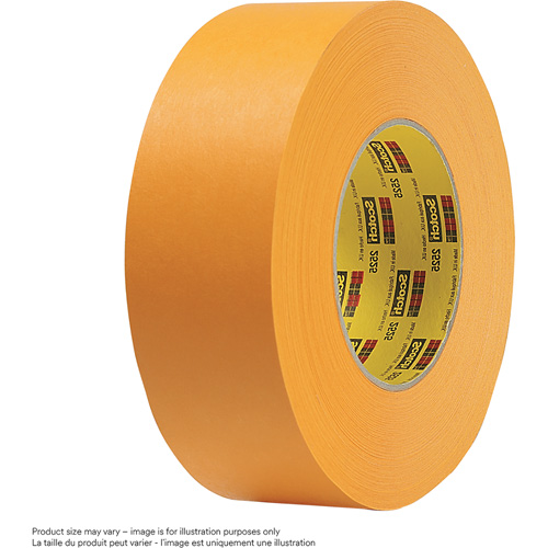 Ruban-cache plat Performance 2525, 72 mm (3") x 55 m (180'), Jaune Distribution Élite MP