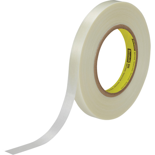 Ruban renforc&eacute; de filaments Scotch, &eacute;paisseur 6,6 mils, 9 mm (0,35") x 55 m (180')  Distribution Élite MP