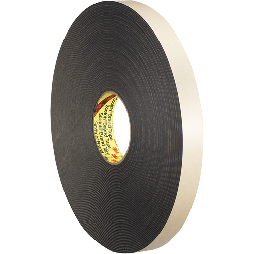 Double-Coated Foam Tape, 33 m (108') L x 18 mm (3/4") W, 62 mils, Polyethylene Distribution Élite MP