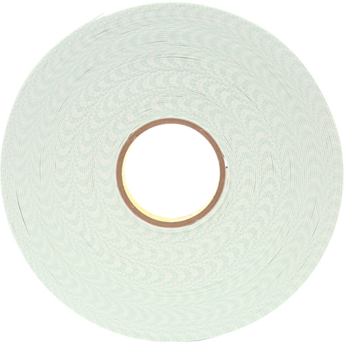 Double-Coated Urethane Foam Tape, 33 m (108') L x 25.4 mm (1") W, 62.5 mils, Urethane Distribution Élite MP