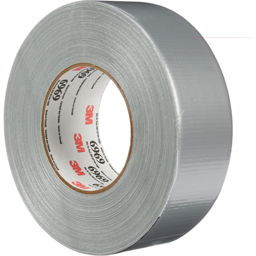 6969 Extra Heavy-Duty Duct Tape, 10.7 mils, Silver, 48 mm (2") x 55 m (180') Distribution Élite MP
