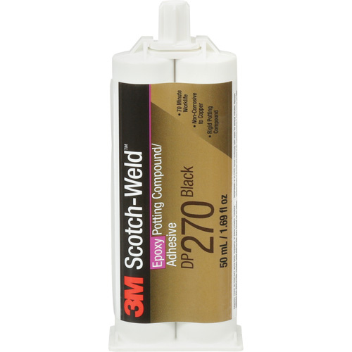 Scotch-Weld Potting Compound, 1.7 fl. oz., Dual Cartridge, Two-Part, Black Distribution Élite MP