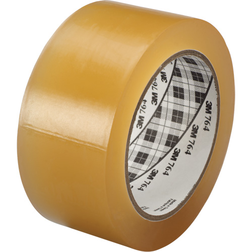 Ruban en vinyle pour travaux g&eacute;n&eacute;raux 764, 25,4 mm (1") la x 32,9 m (108') lo, 5 mils, Transparent Distribution Élite MP
