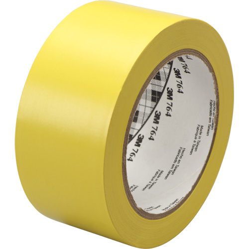 764 General-Purpose Vinyl Tape, 1245 mm (49") W x 32.9 m (108') L, 5 mils, Yellow Distribution Élite MP