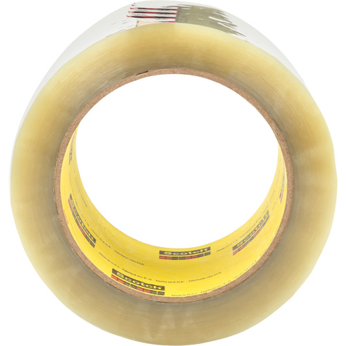 Scotch&reg; 355 Box Sealing Tape, Hot Melt Adhesive, 3.4 mils, 72 mm (3") x 50 m (164') Distribution Élite MP