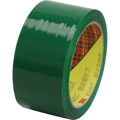 Scotch&reg; Box Sealing Tape 371, Hot Melt Adhesive, 1.9 mils, 48 mm (2") x 100 m (328') Distribution Élite MP
