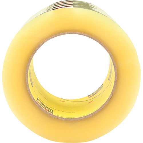 Scotch&reg; Box Sealing Tape 373, Hot Melt Adhesive, 2.5 mils, 72 mm (3") x 100 m (328') Distribution Élite MP