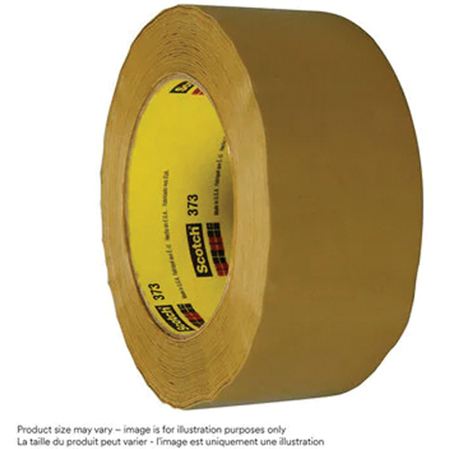 Ruban pour sceller les boîtes Scotch 373, Adh&eacute;sif Thermofusible, 2,5 mils, 48 mm (2") x 100 m (328') Distribution Élite MP