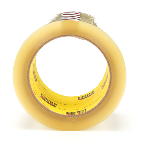 Ruban pour sceller les boîtes Scotch 375, Adh&eacute;sif Thermofusible, 3,1 mils, 72 mm (3") x 50 m (164') Distribution Élite MP