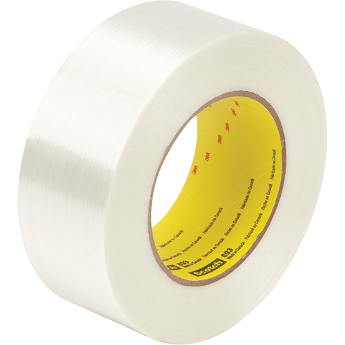 Ruban renforc&eacute; de filaments Scotch, &eacute;paisseur 6 mils, 12 mm (1/2") x 33 m (108')  Distribution Élite MP