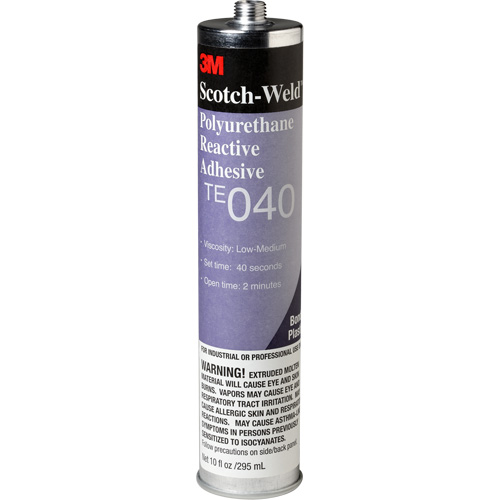 Scotch-Weld PUR Adhesive, 10 oz., Cartridge, Clear Distribution Élite MP