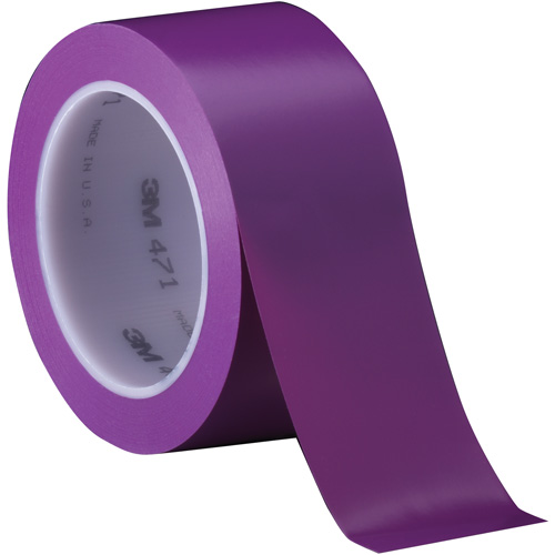 Ruban en vinyle 471, 50,8 mm (2") la x 32,9 m (108') lo, 5,2 mils, Mauve Distribution Élite MP