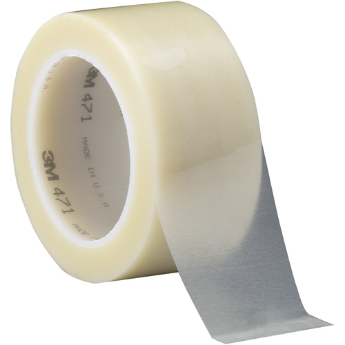 471 Vinyl Tape, 50.8 mm (2") W x 32.9 m (108') L, 5.2 mils, Clear Distribution Élite MP