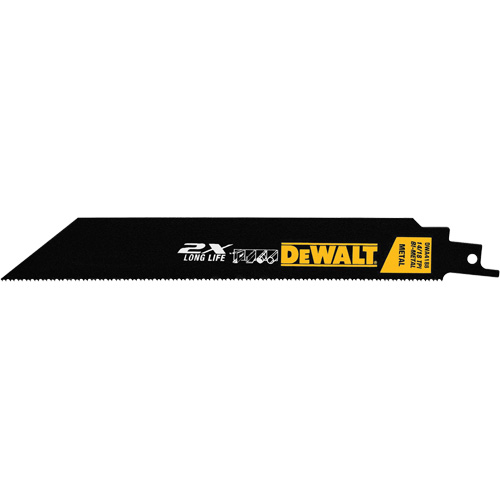 Metal Cutting Reciprocating Saw Blade, Bi-Metal, 14-18 TPI, 8" L x 1" W Distribution Élite MP