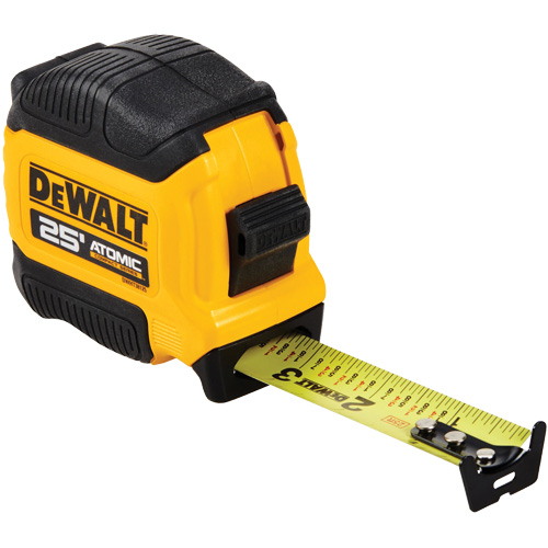 Atomic Compact Series Tape Measure, 1-1/8" x 25' Distribution Élite MP