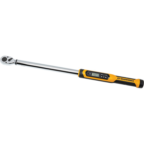 Torque Wrench, Electronic, 1/2" Square Drive, 25 - 250 ft-lbs. Distribution Élite MP