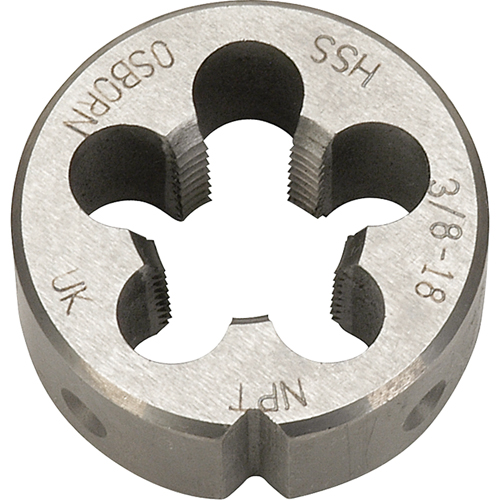 Pipe Die, 1/8"-28 Thread, High Speed Steel Distribution Élite MP