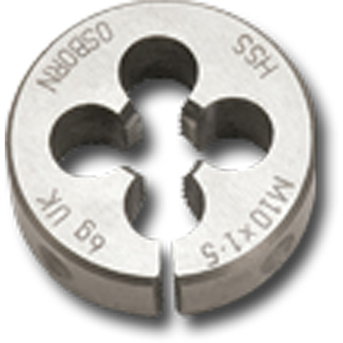 Round Die, 5/16"-22 Thread, High Speed Steel Distribution Élite MP