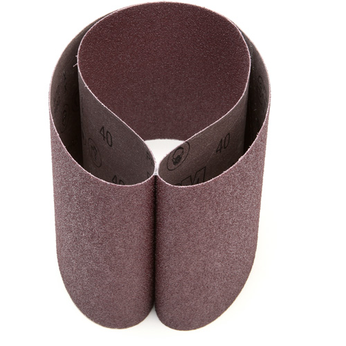 Courroie abrasive en toile 341D, 6" la x 48" lo, Oxyde d'aluminium, Grain 40 Distribution Élite MP