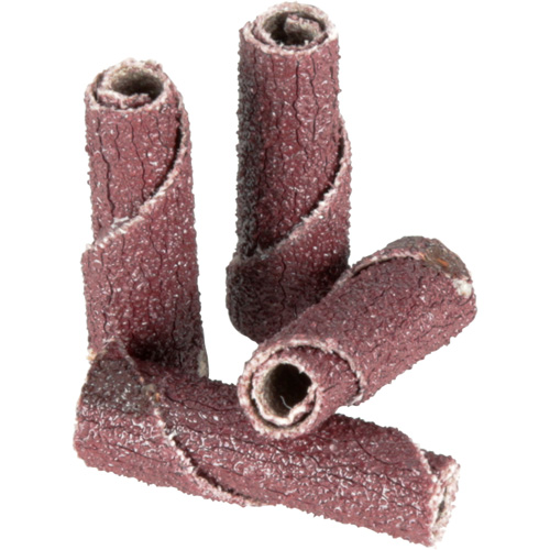 Cartridge Roll 241D, 80 Grit, 1/4" Dia., Aluminum Oxide, 1" L, 1/8" Arbor Distribution Élite MP