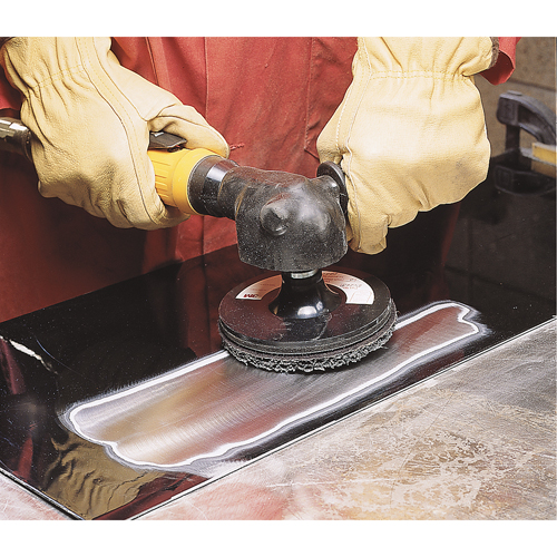Homog&eacute;n&eacute;isation des surfaces - Disques de d&eacute;capage de rev&ecirc;tement Scotch-Brite, 4-1/2" dia., Grain Extra grossier Distribution Élite MP