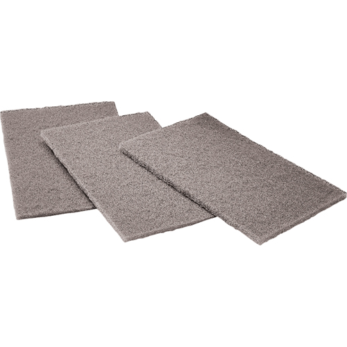 Tampons manuels Scotch-Brite, Carbure de silicium, 6" x 9", Grain Moyen Distribution Élite MP