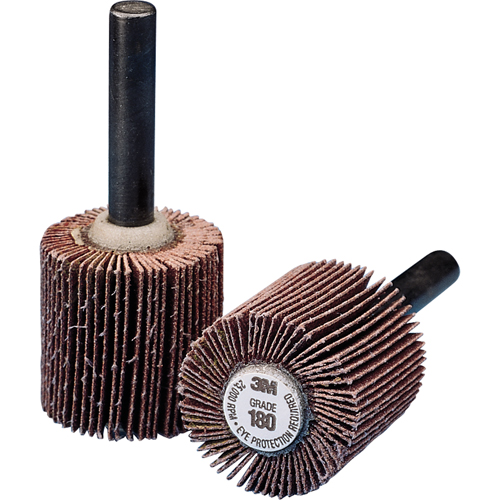 Meule &agrave; lamelles &agrave; usage g&eacute;n&eacute;ral, Oxyde d'aluminium, Grain 120, 1" x 1" x 1/4" Distribution Élite MP