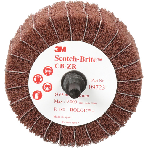 Disque combin&eacute; Scotch-Brite, 2-1/2" dia., Grain 180, Oxyde d'aluminium Distribution Élite MP