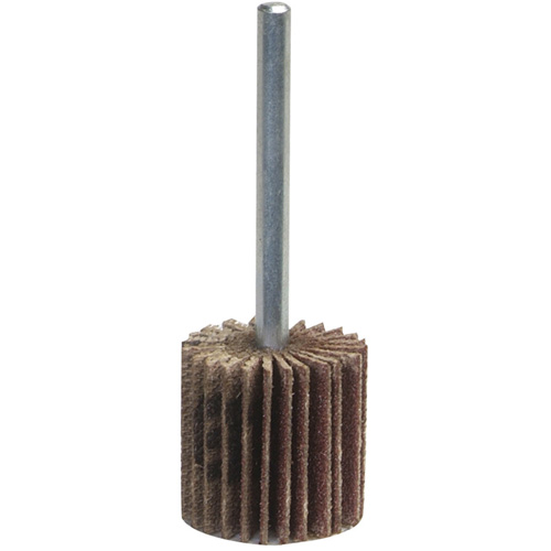 Mini-meule &agrave; lamelles Grind-O-Flex, Oxyde d'aluminium, Grain 60, 3" x 1/2" x 1/4" Distribution Élite MP
