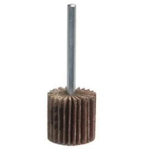 Grind-O-Flex Mini Mounted Flap Wheel, Aluminum Oxide, 240 Grit, 2" x 1/2" x 1/4" Distribution Élite MP