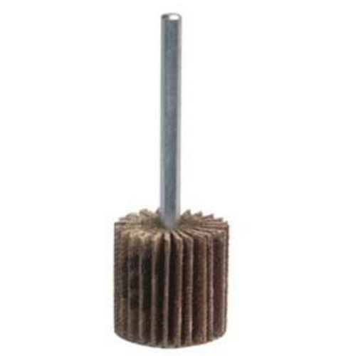 Grind-O-Flex Mini Mounted Flap Wheel, Aluminum Oxide, 320 Grit, 2" x 1/2" x 1/4" Distribution Élite MP