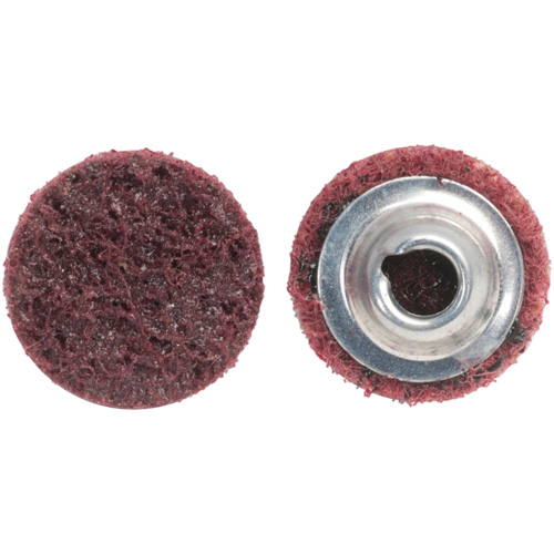 Surface Prep Quick-Change Disc, 1-1/2" Dia., Medium Grit, Aluminum Oxide Distribution Élite MP