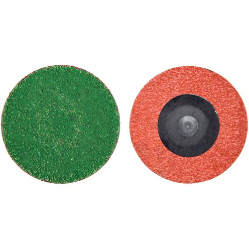 Zirc Plus Quick-Change Cloth Disc, 2" Dia., 40 Grit, Zirconia Alumina Distribution Élite MP