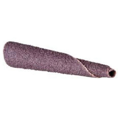 Cartouche de bande abrasive conique ALO, 120 Grain, 5/16" dia., Oxyde d'aluminium, 1-1/2" lo, 1/4" Dimension de l'arbre Distribution Élite MP