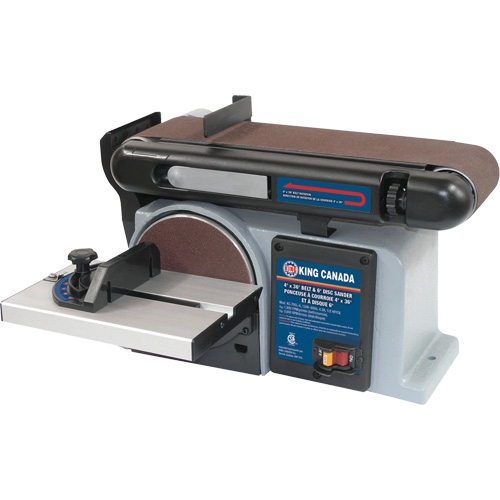 Belt Disc Sanders, 4" W x 36" L Belt, 6" Disk Distribution Élite MP