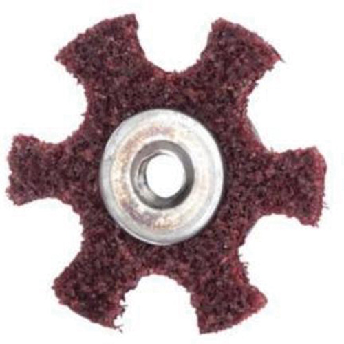 Abrasotex Surface Preparation Star, 3" Dia., Medium Grit, Aluminum Oxide Distribution Élite MP