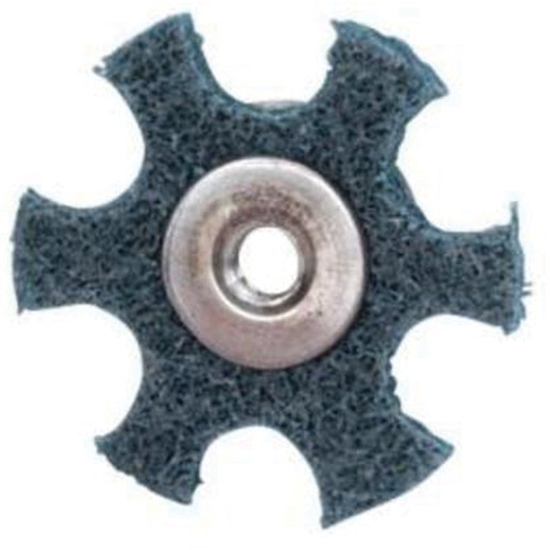 Abrasotex Surface Preparation Star, 1-1/2" Dia., Very Fine Grit, Aluminum Oxide Distribution Élite MP