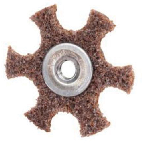 Abrasotex Surface Preparation Star, 2" Dia., Coarse Grit, Aluminum Oxide Distribution Élite MP
