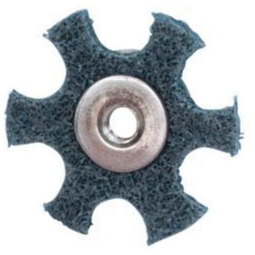 Abrasotex Surface Preparation Star, 3" Dia., Very Fine Grit, Aluminum Oxide Distribution Élite MP