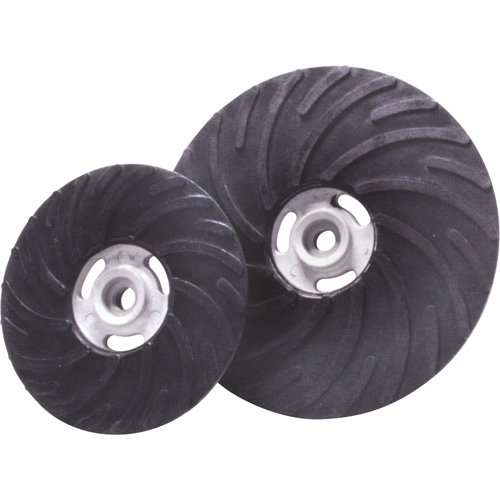 Fibre Discs - Air Cooled Rubber Back Up Pads Distribution Élite MP