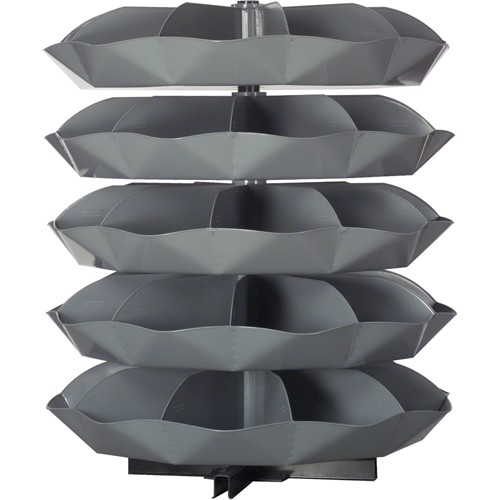 Modules de stockage Rotabin, 625 lb Capacit&eacute; par niveau, 4 Niveau(x), 45" ha x 44" dia Distribution Élite MP