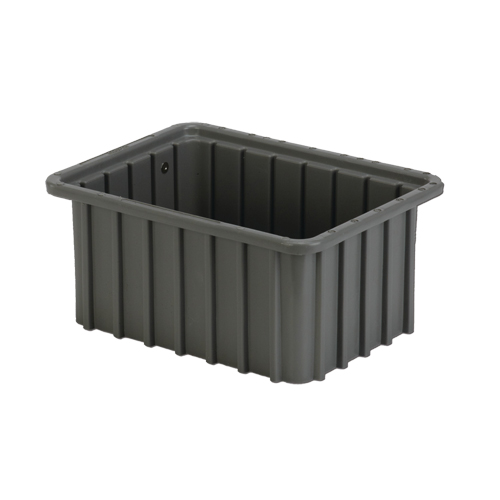 Divider Box, Polyethylene, 9.8" W x 7.3" D x 5" H, Grey Distribution Élite MP