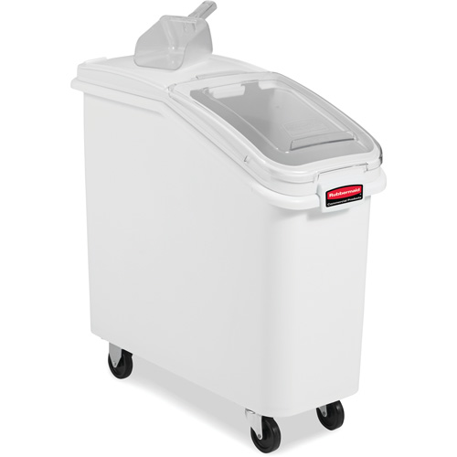 Mobile Ingredient Bins with Sliding Lid, 2.75 cu. ft. Capacity, 28" H x 13-13/100" W x 29-1/4" D Distribution Élite MP
