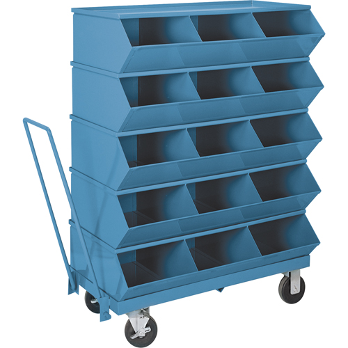 Bacs sectionnels superposables Stackbin - Chariots Distribution Élite MP