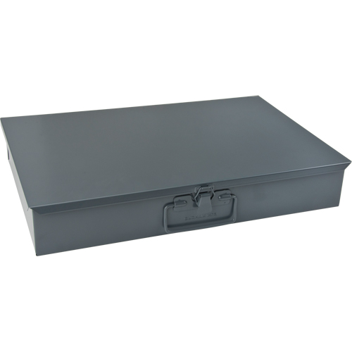 Boîtes en acier &agrave; compartiments &agrave; fond courb&eacute;, 18,34" la x 12,16" p x 3,16" h, 6 horizontaux compartiments Distribution Élite MP