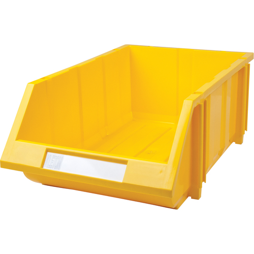 Stack & Hang Bin, 11-13/16" W x 7" H x 17-11/16" D, Yellow Distribution Élite MP