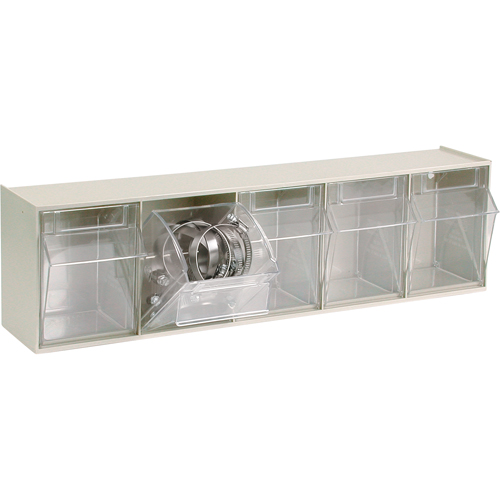 Syst&egrave;me de casiers modulaires Tip-Out, 23-5/8" la x 5-1/4" p x 6-1/2" h, 5 tiroirs Distribution Élite MP